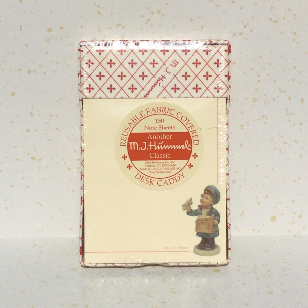 $5 ADD ON Hummel Stationary
